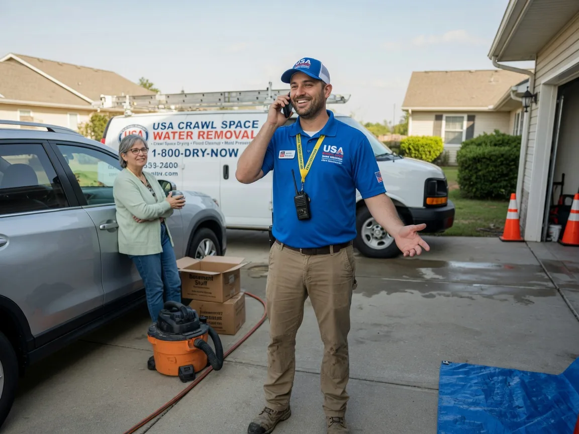 Crawl Space Water Removal Grandview, TX FAQs